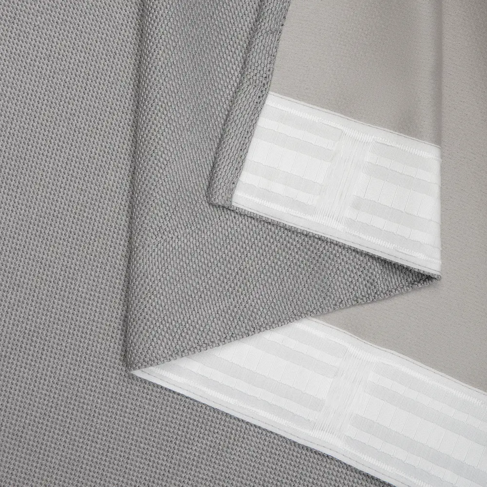 Штора AMORE MIO неоклассика серая 200×280 см 89433202 STLM-1581409 - Вид №3