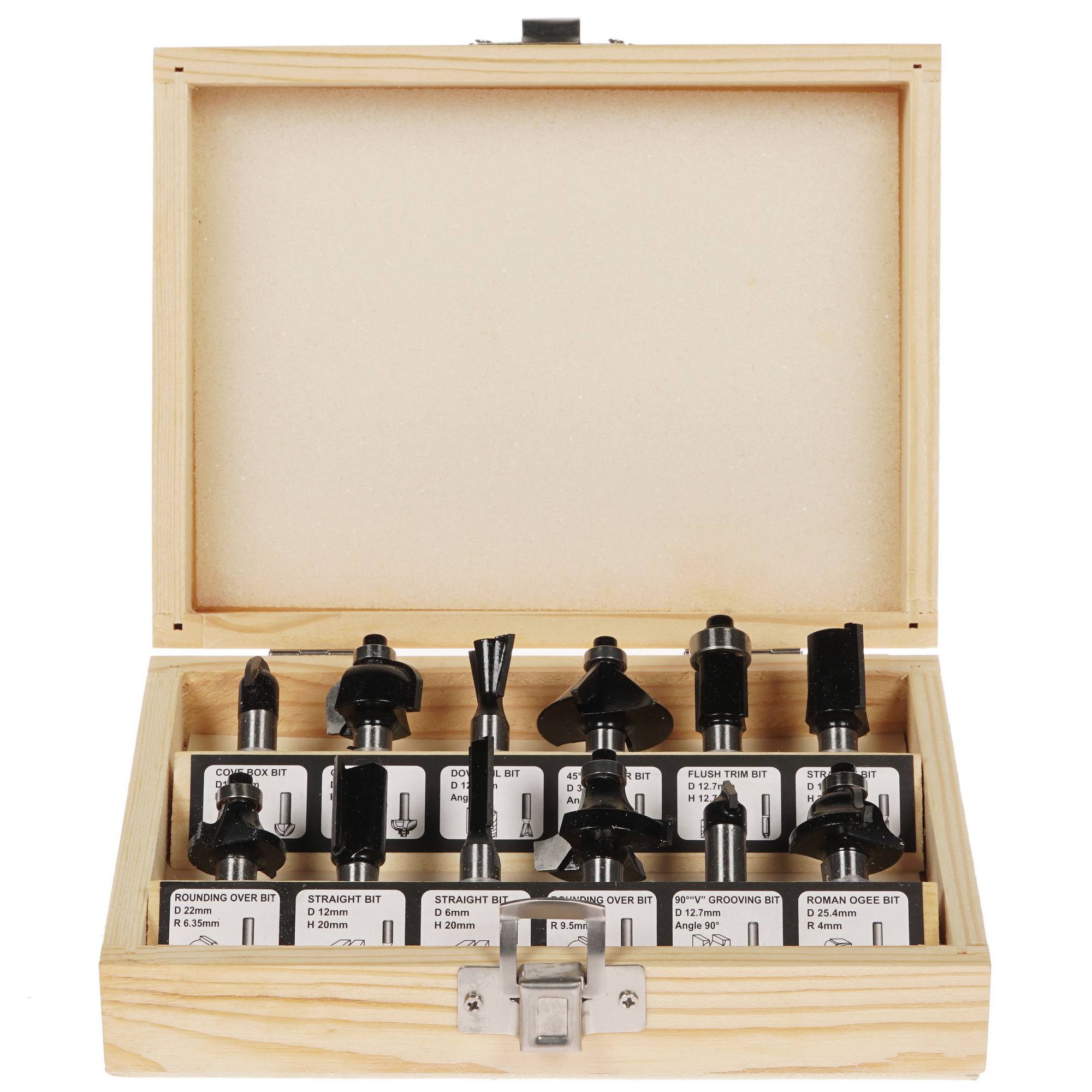 Набор фрез FIT 36578 12 шт 1310025 STDN-0127021