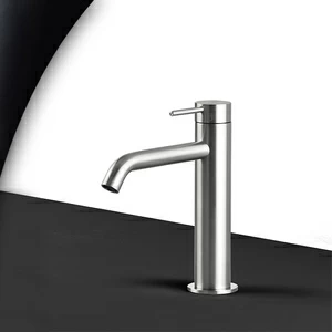 Смеситель для раковины сталь матовая Toki Radomonte TKI2S