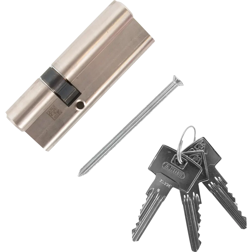 Цилиндр Abus Standard, 31х55 мм, ключ/ключ, цвет никель 82276491 STLM-2050437 Standard S5+ - Вид №1