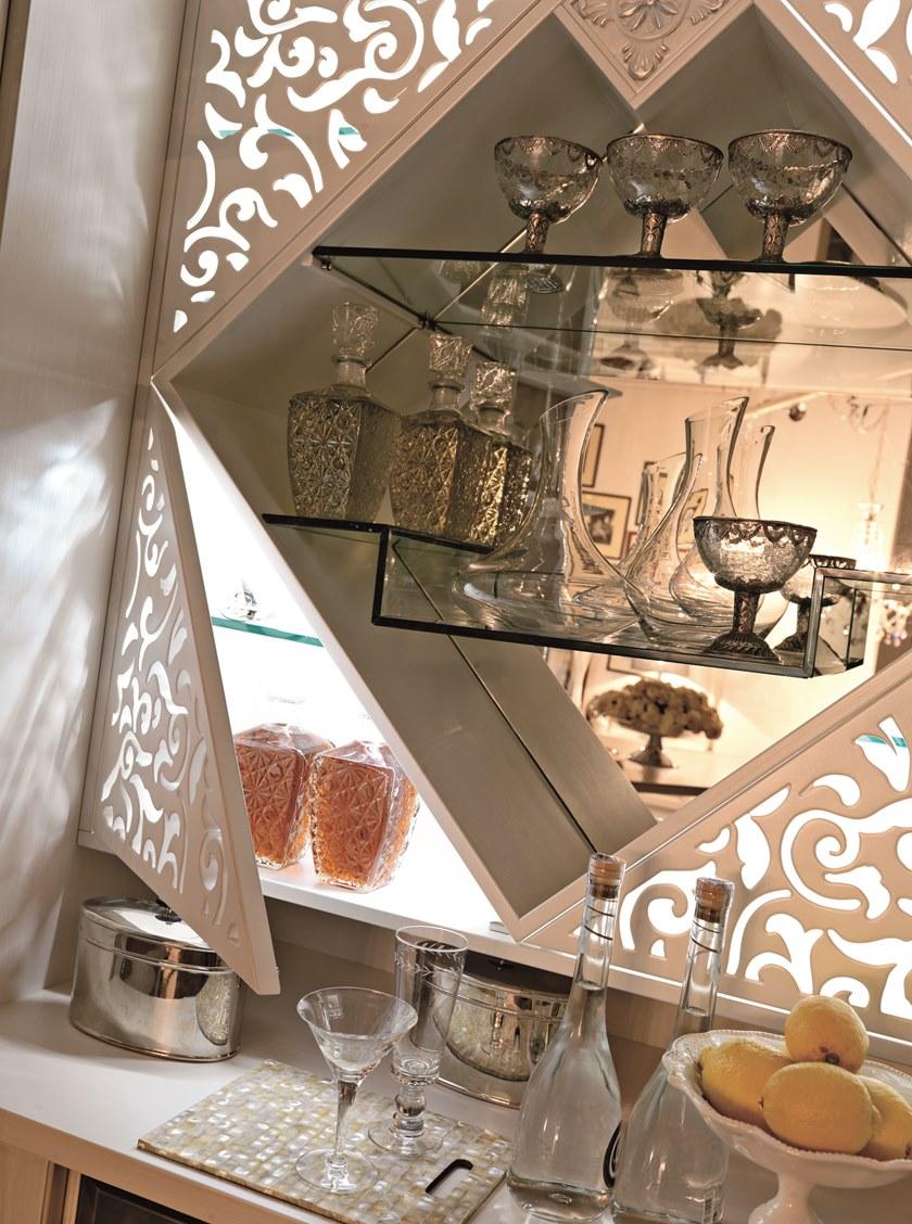 Martini Interiors Кухня из лакированной древесины с островом на заказ Convivio sun-id-1384296 - Вид №5