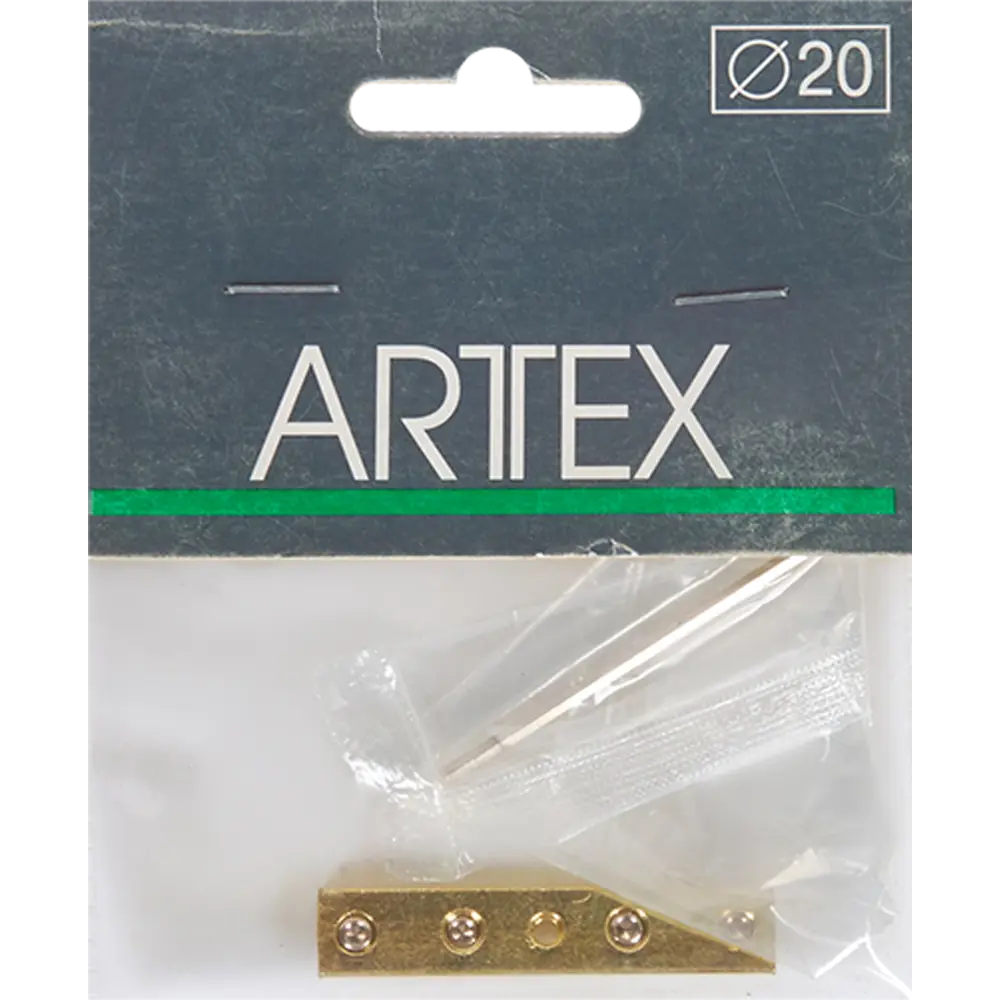 Соединитель для штанг «Мультипроф» 5 см цвет золото ARTTEX STLM-2201084 - Вид №2