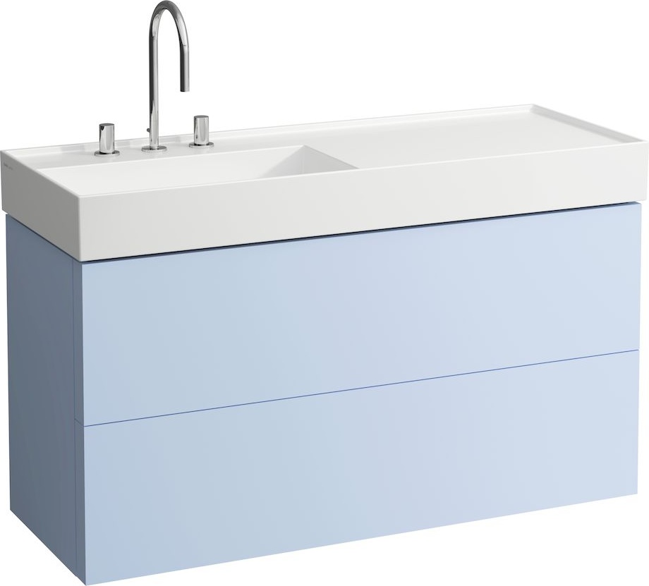 H8133320001581 Раковина, полочка справа, со специальным скрытым сливом LAUFEN PRO - Вид №7