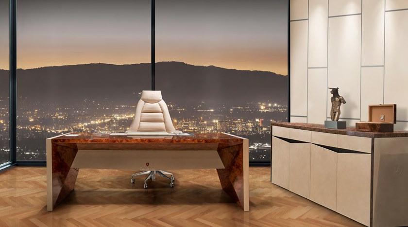 Tonino Lamborghini Casa Рабочий стол из фанерованной древесины Salamanca sun-id-1435336 - Вид №1