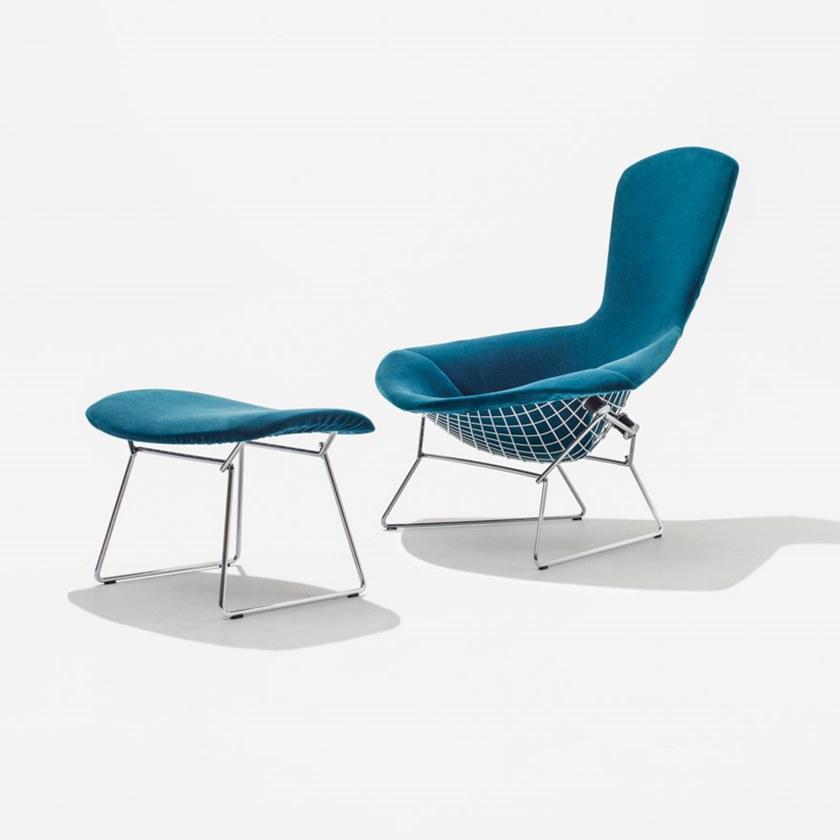 KNOLL Кресло из ткани с высокой спинкой Bertoia sun-id-1384142 - Вид №3