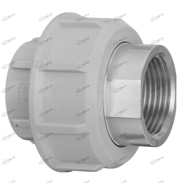 SANIT 521453020015020 Адаптер соединение, PP на латуни, цилиндрическая трубка с внутренней резьбой для Heizelemenmuffenschweißen 