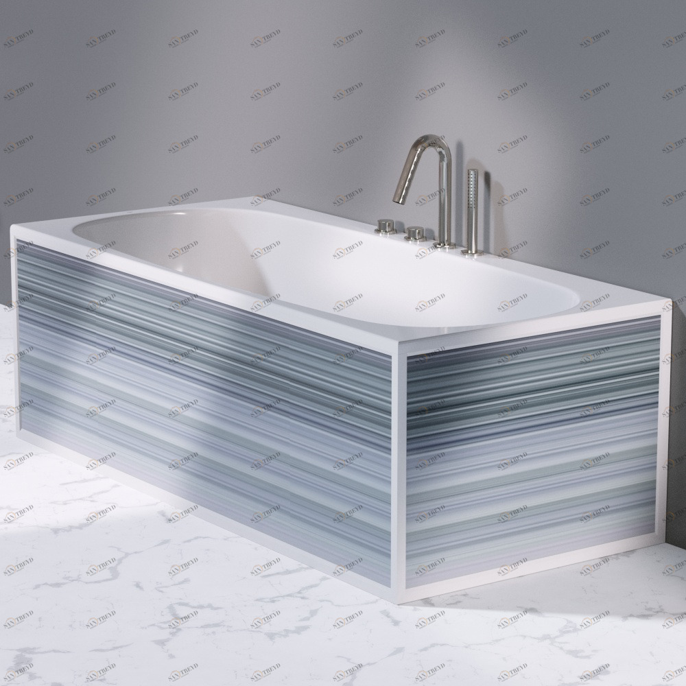 Боковая панель для ванной COVER серая AeT ITALIA DPB431