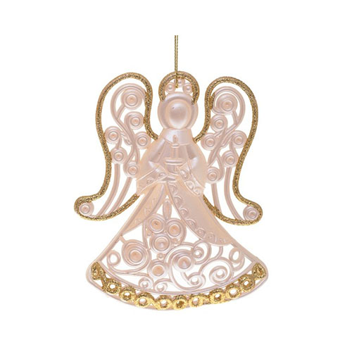 254589 Новогоднее украшение "Ангел" 11 х 1 х 13.5 см Santreyd 