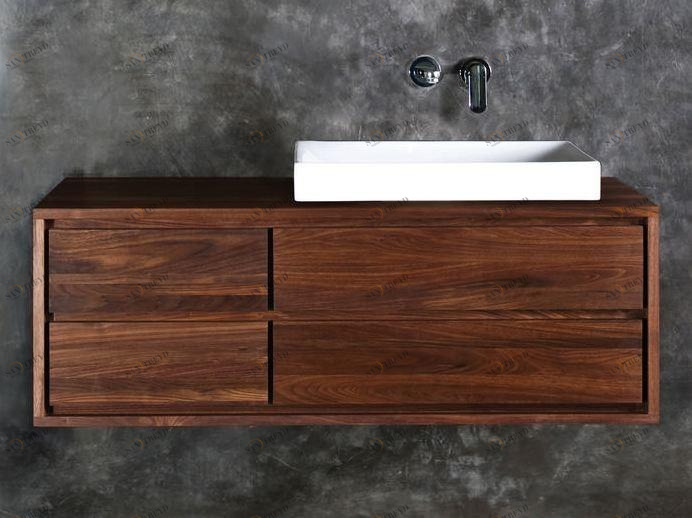 KARPENTER Мебель для умывальника одинарная настенная с ящиками Parker sun-id-1347136