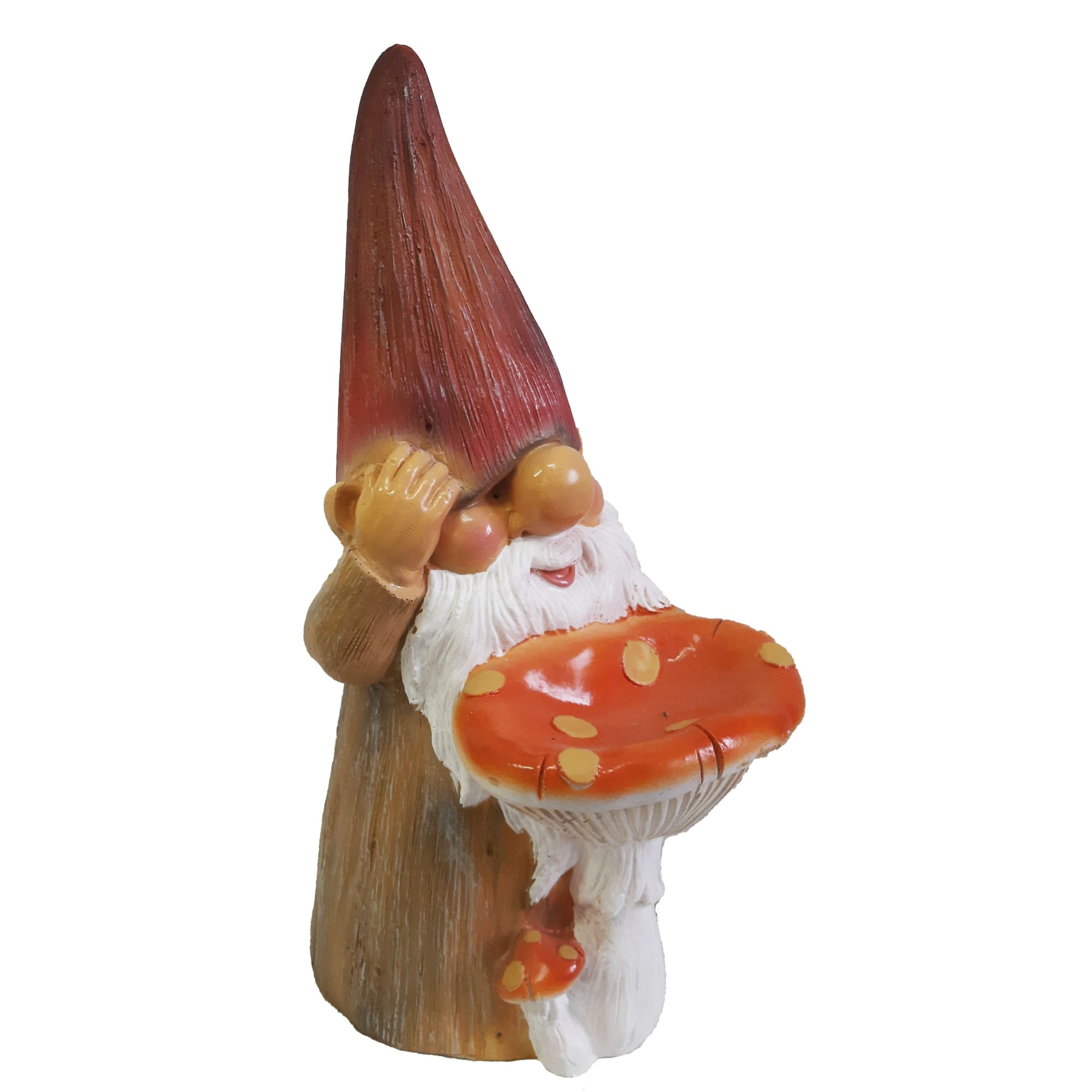 84549157 Фигура садовая «Гном с грибом» средний высота 40 см Santreyd  - Вид №1