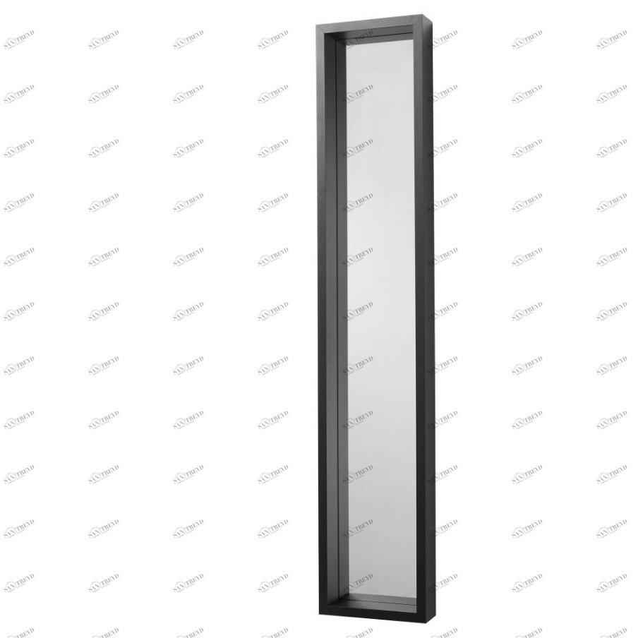 Зеркало прямоугольное настенное серое Astana от La Forma LA FORMA ДИЗАЙНЕРСКИЕ 342882 Серый 