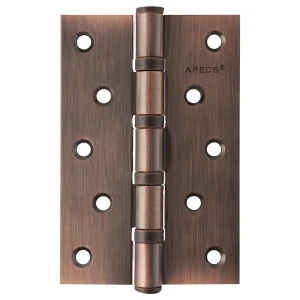 Петля универсальная Apecs 120x80x3 мм сталь цвет медь