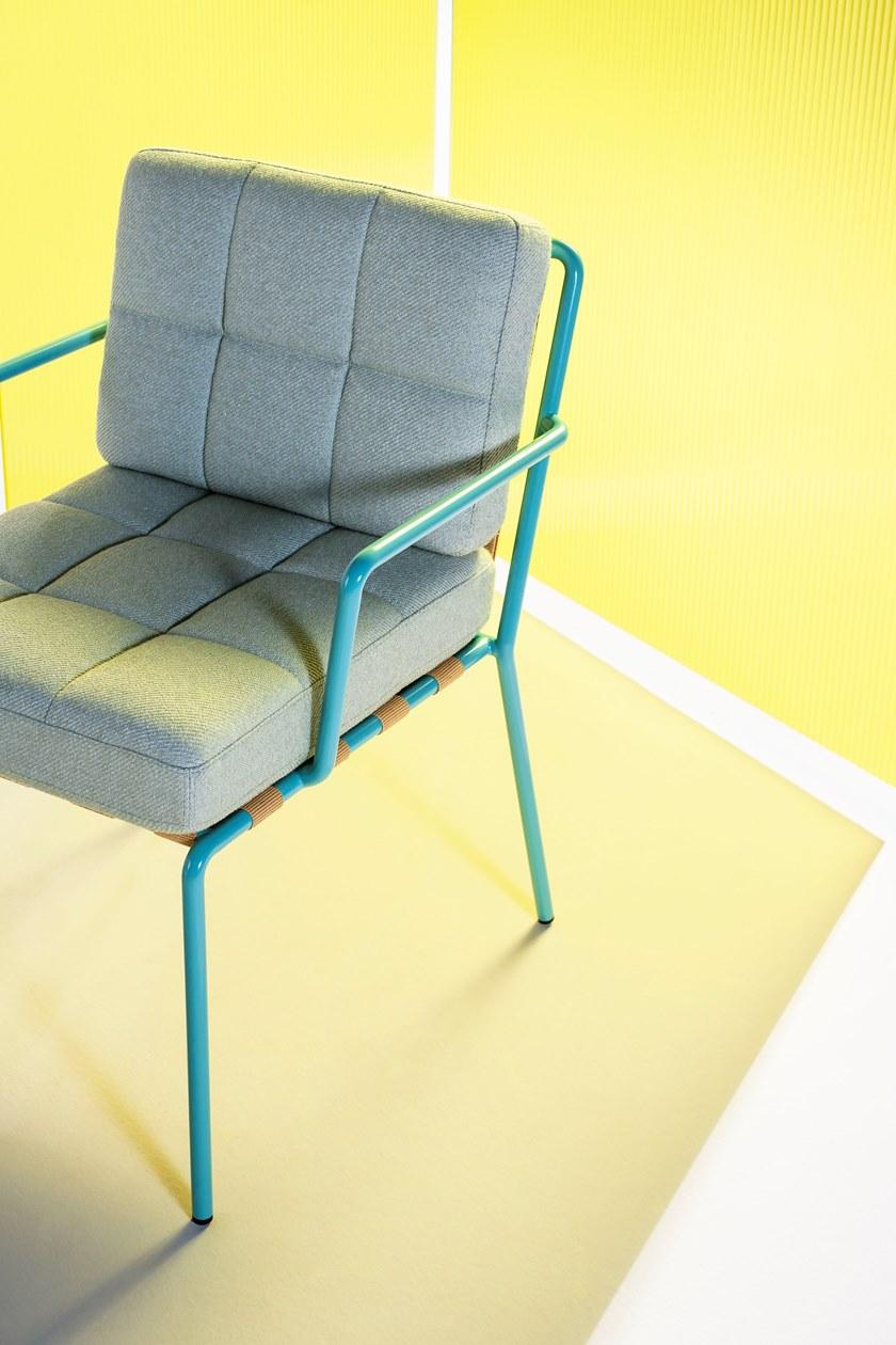 Tacchini Стул с обивкой и подлокотниками sun-id-1441875 - Вид №2