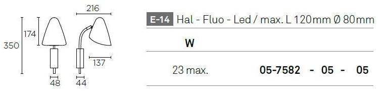 LEDS C4 Настенный светильник из стали Organic sun-id-1487546 - Вид №1