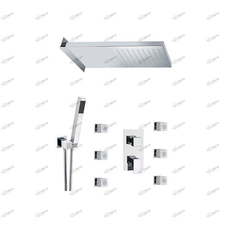 SK616ZSS Душевой набор DANIEL RUBINETTERIE 