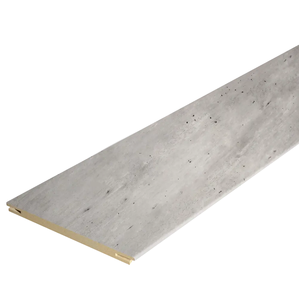 Добор телескопический 150x10x2150 мм ПВХ-ламинация цвет Бетон краколет VELLDORIS STLM-2044509