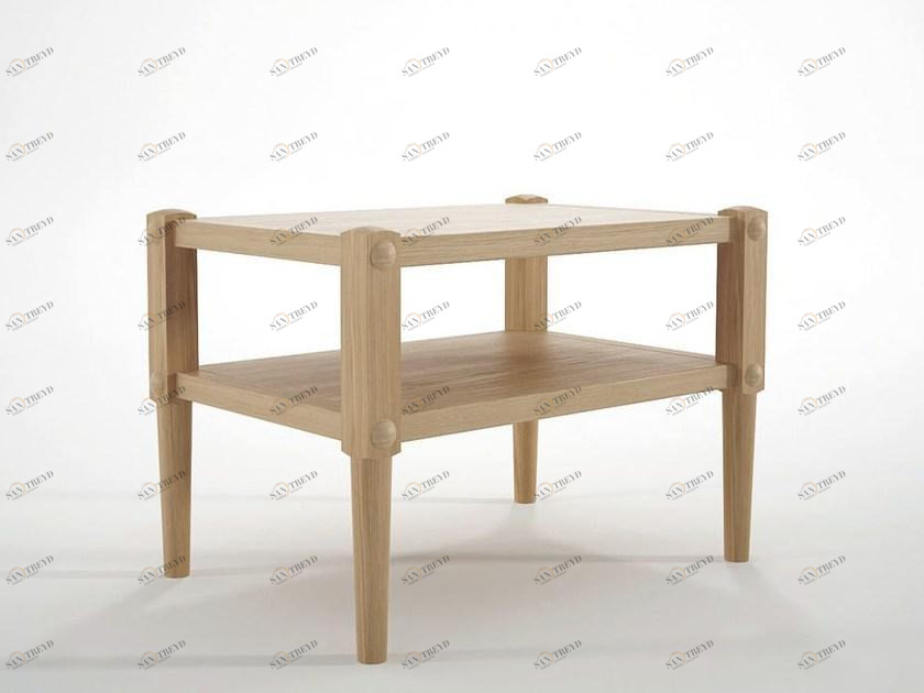 KARPENTER Журнальный столик из цельной древесины / прикроватный столик Katchwork sun-id-1422317