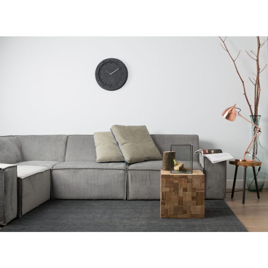 Пуф для дивана James, правосторонний, серый Zuiver 3200149 - Вид №3