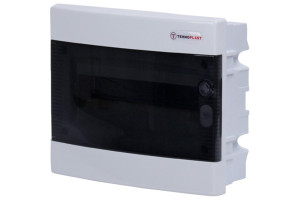 16436693 Встраиваемый распределительный щит 12 автоматов IP40 - U12C 30543 Tehnoplast