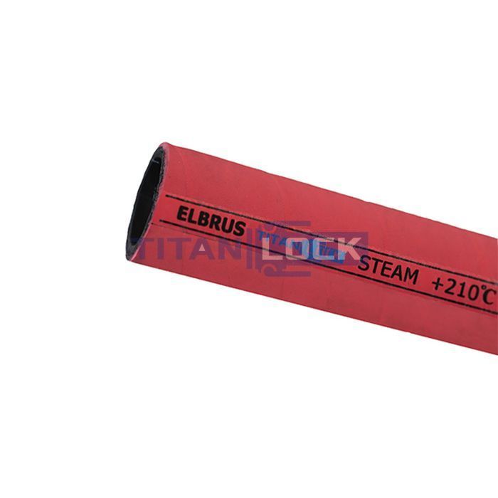 2in, Рукав для пара «ELBRUS», внутр. диам. 51мм, 18bar, + 210 град, TL050EL TITAN LOCK 