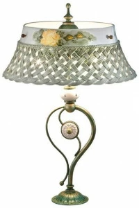 FERROLUCE Керамическая настольная лампа Verona Cl45