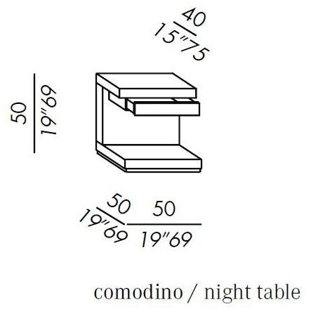 Meridiani Деревянная тумбочка с ящиками Cluny sun-id-1412952 - Вид №3
