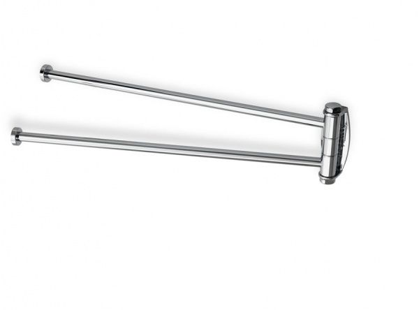 P16(08) Stil Haus Pegaso, полотенцедержатель двойной поворотный, цвет хром Santreyd 