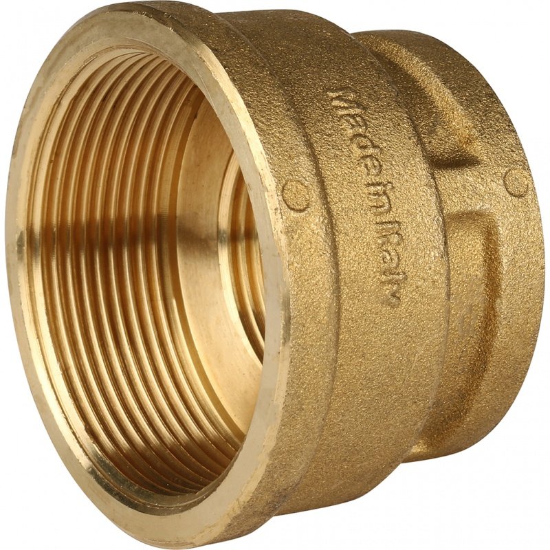 Муфта переходная ВВ 2х1 1/4" латунь STOUT SFT0005002114 - Вид №1