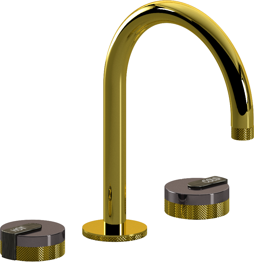 E-11512-R1OX-L1BOX-PB Смеситель для умывальника на 3 отвертия GRAFF MOD+