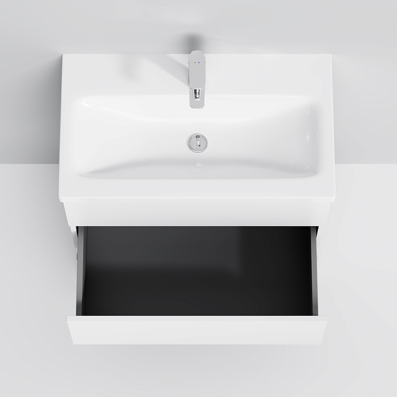 M91FSX0752WG База под раковину напольная 75 см 3 ящика белый глянец AM.PM Gem S  - Вид №3