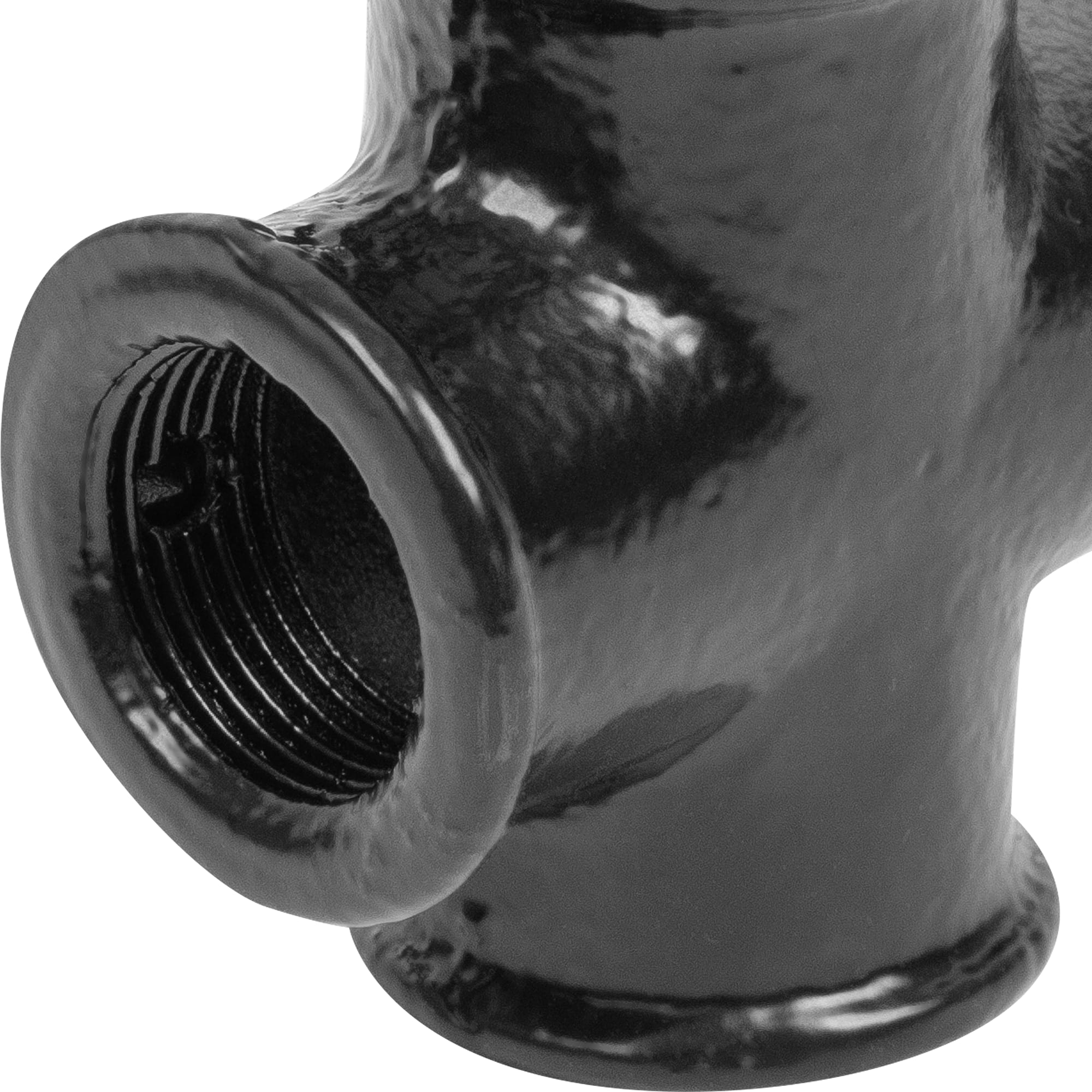 82505415 Соединитель четырех d25 мм, цвет черный Santreyd  - Вид №1