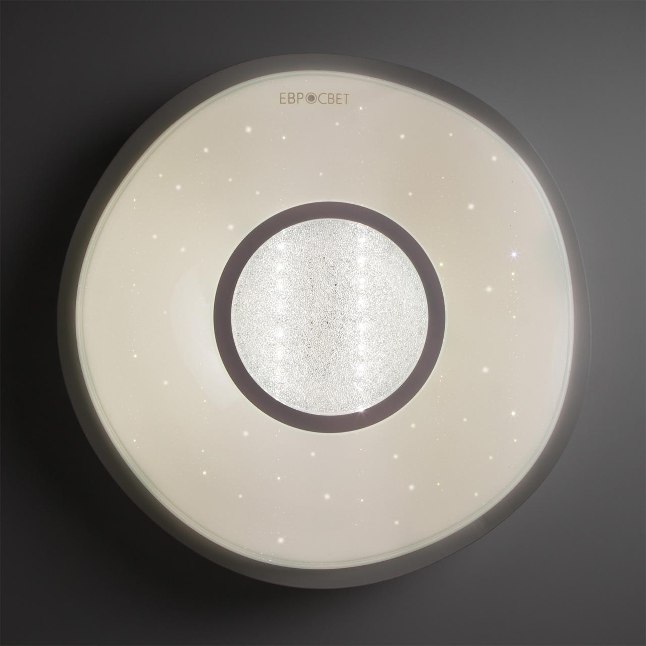 Потолочный светодиодный светильник Eurosvet Shine 40011/1 LED белый EUROSVET SHINE 202709 Белый  - Вид №3