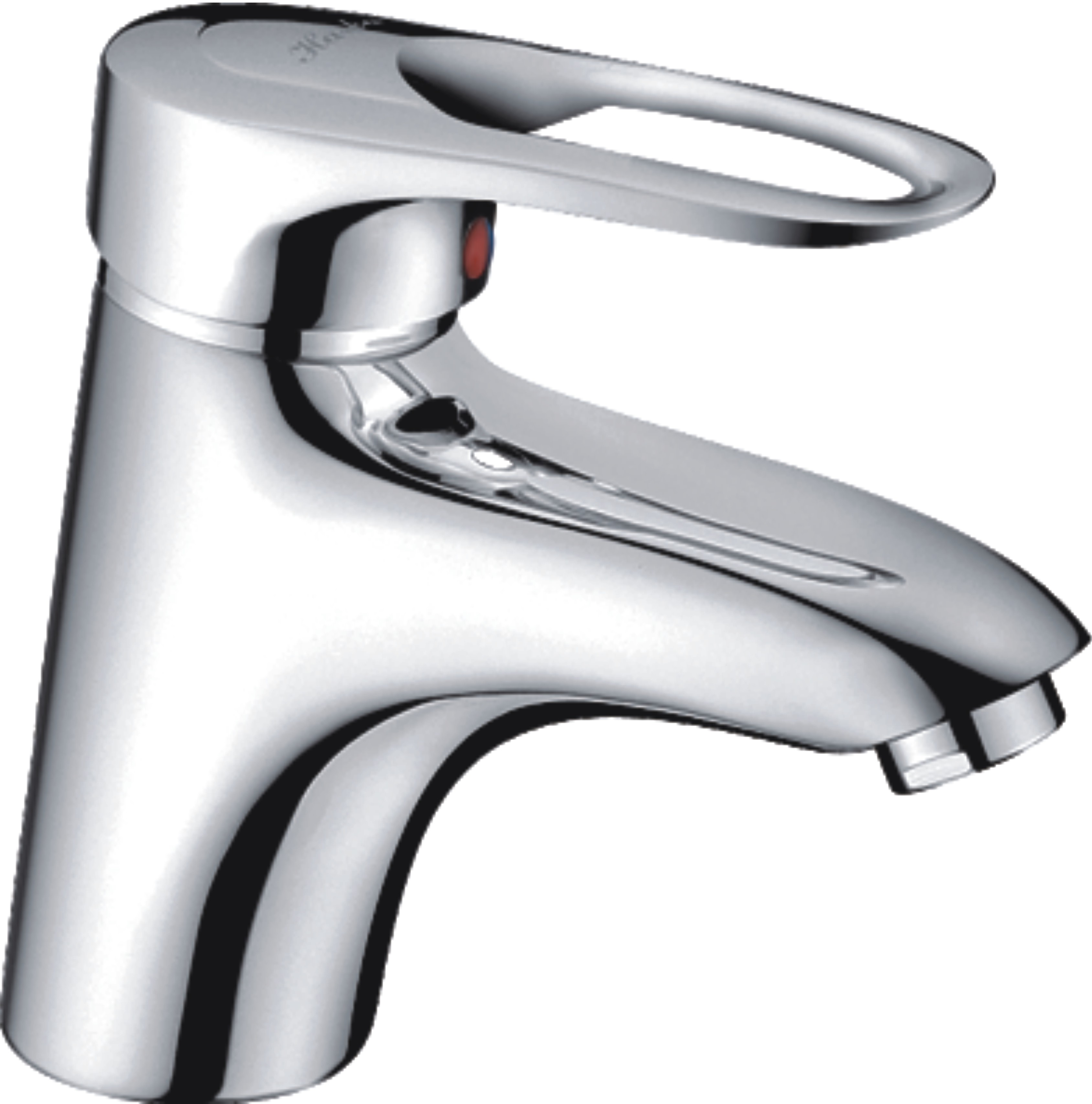 HB1004 Смеситель для раковины , хром Haiba  - Вид №1