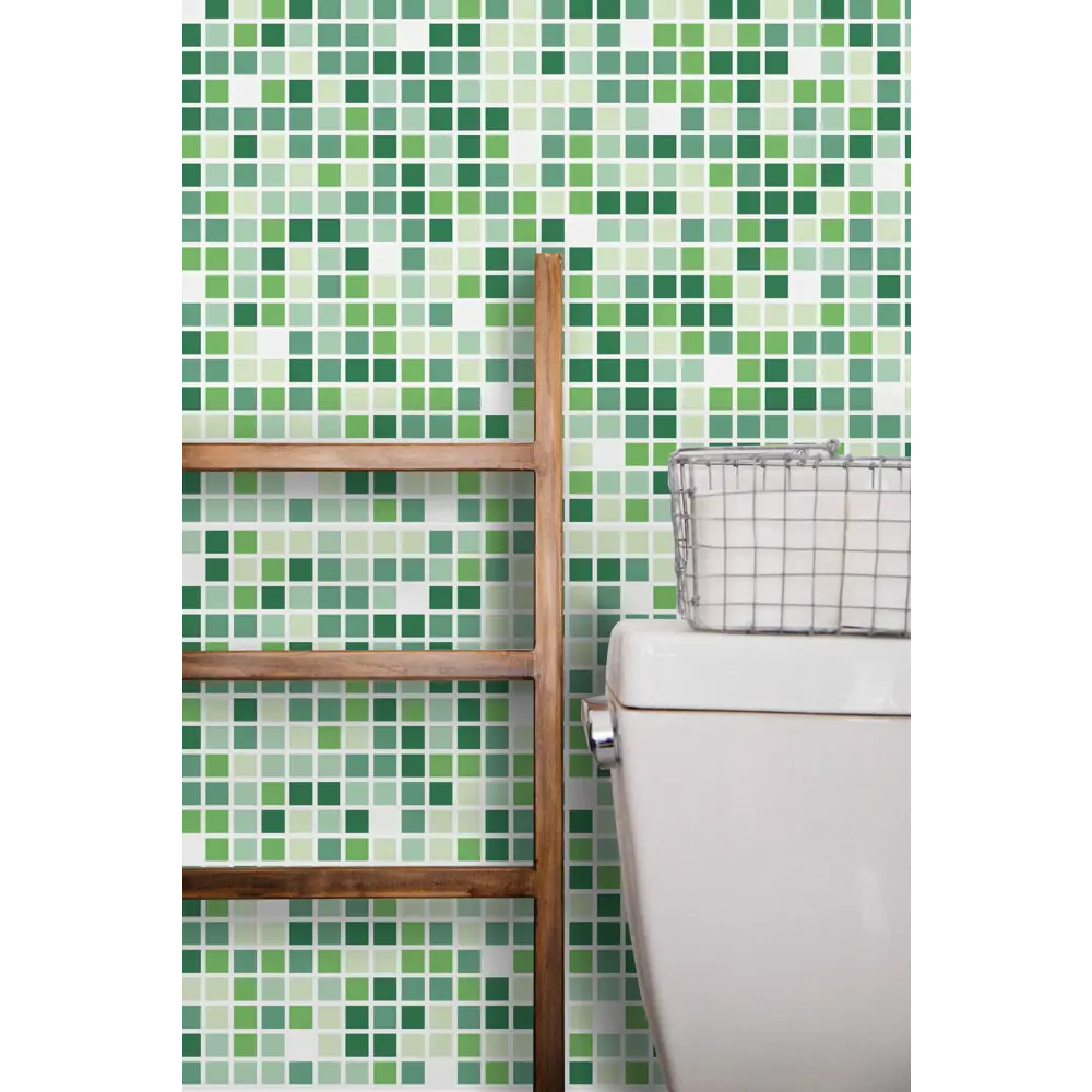 Листовая панель ПВХ 960x480x0.3 мм Весна мозаика 0.46 м² GRACE STLM-2009794 - Вид №2