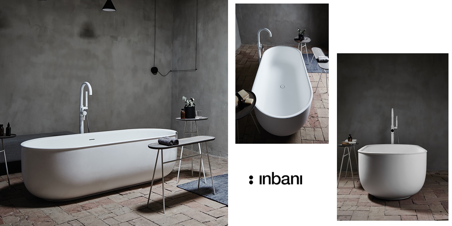 Inbani Ванна отдельно стоящая овальная Prime Матовая PR011 - Вид №1