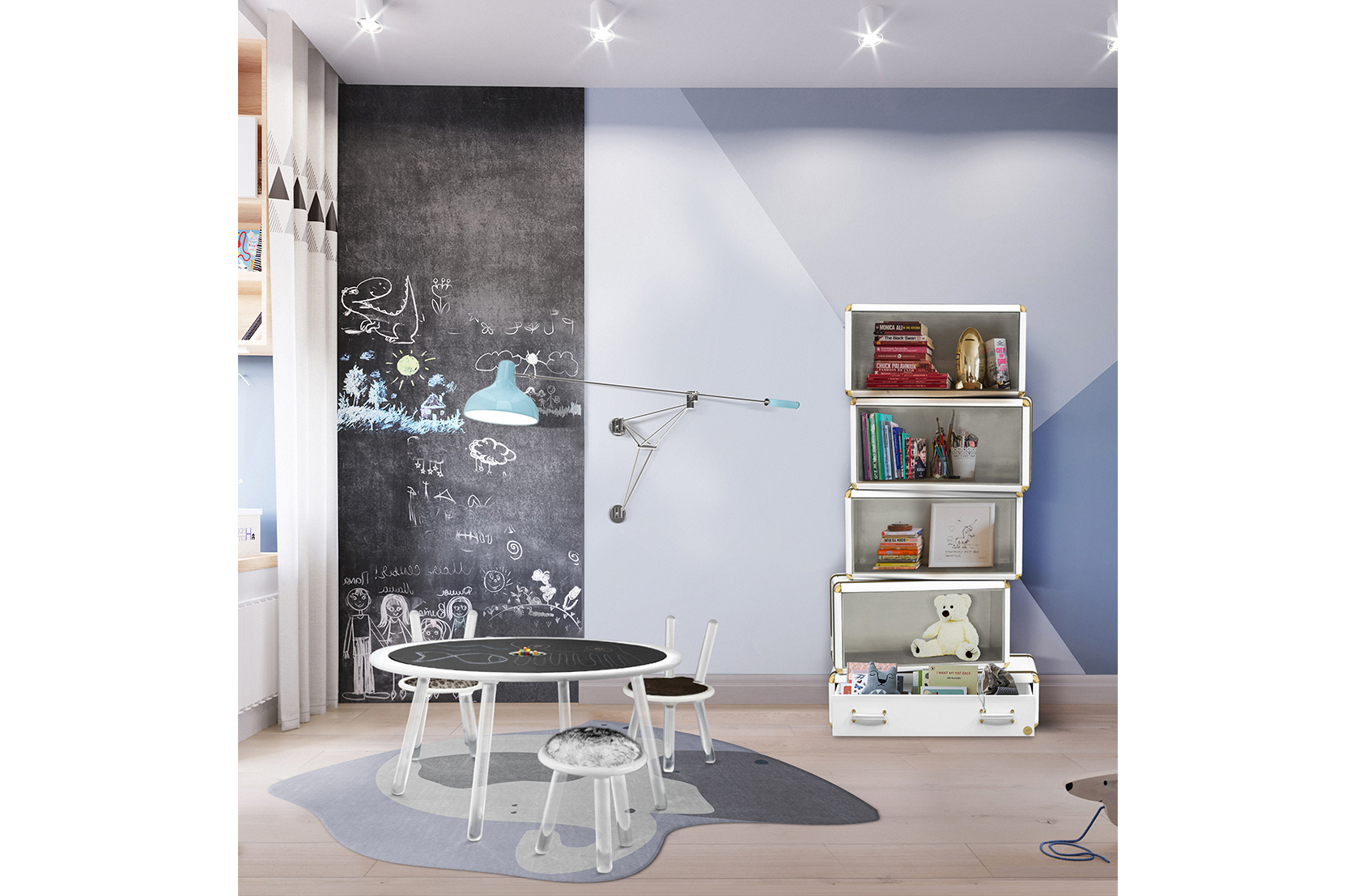 CIST186 Настенный светильник в детскую Диана Circu  - Вид №6