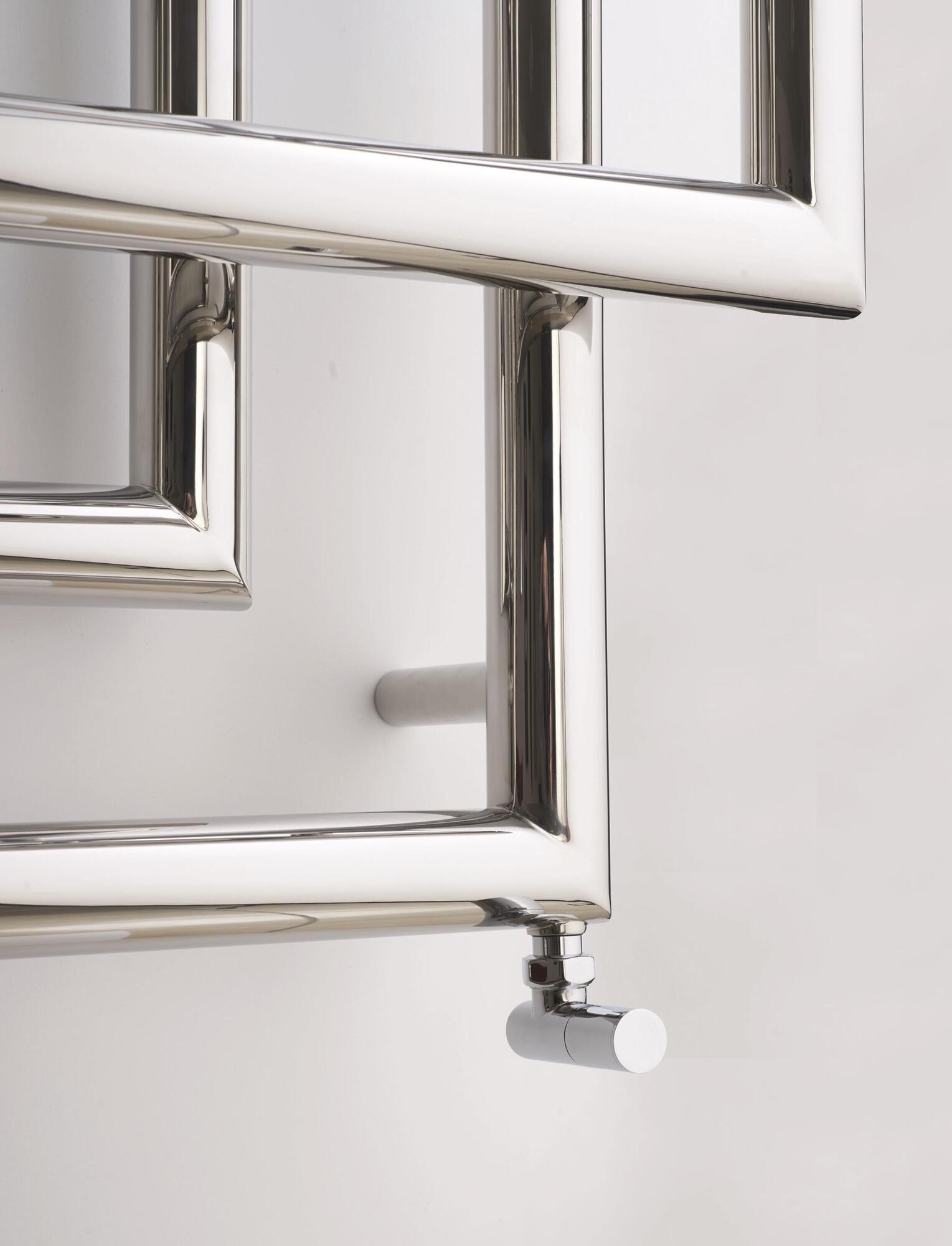 Полотенцесушитель Hammam GEMINI Wood  комбинированный; электрический или водяной Сталь;Дерево  - Вид №5