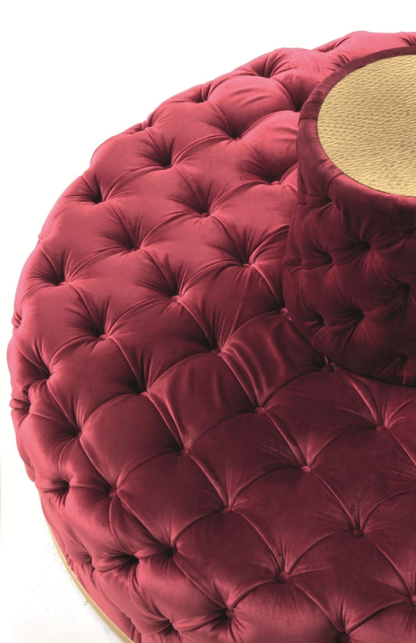 Изогнутая скамейка из ткани Longhi Loveluxe ARCH-00126610 - Вид №6