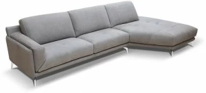 Rossini Sofas Кожаный диван с шезлонгом