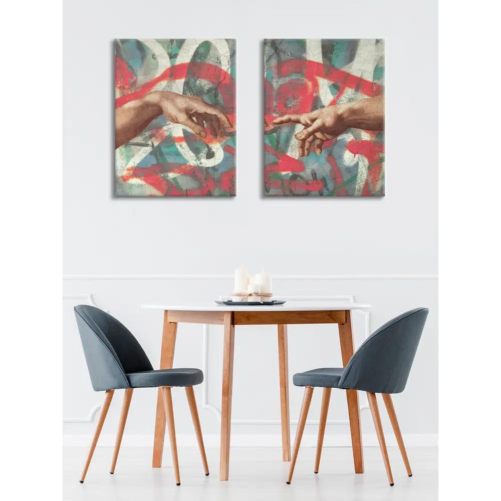 Картина модульная Лофт 45x60 см цвет разноцветный 2 шт POSTERMARKET STLM-2119625 - Вид №6