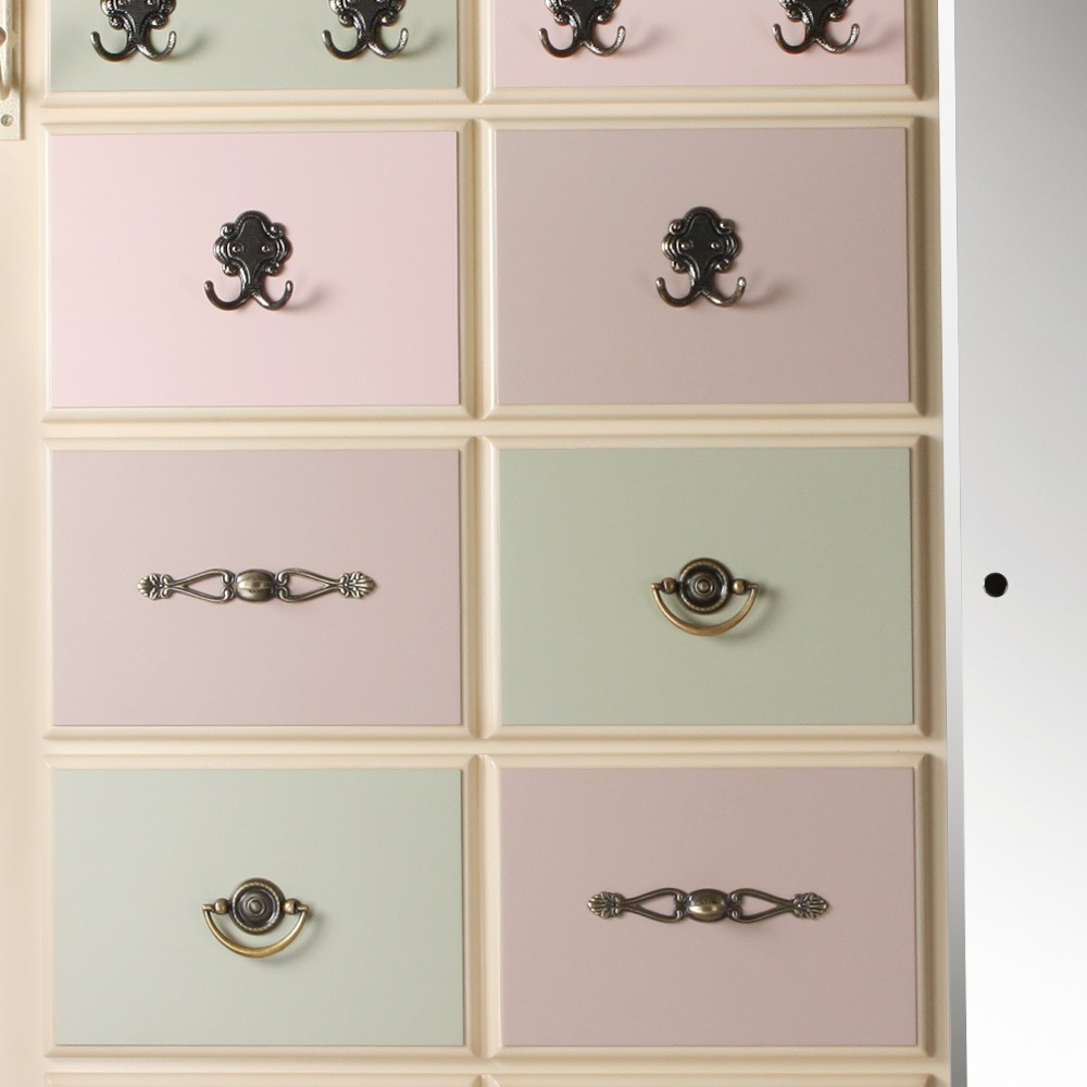 15005 Вешалка настенная Пандора 4 Айвори Акварель BOGACHO 4627139505198 - Вид №3