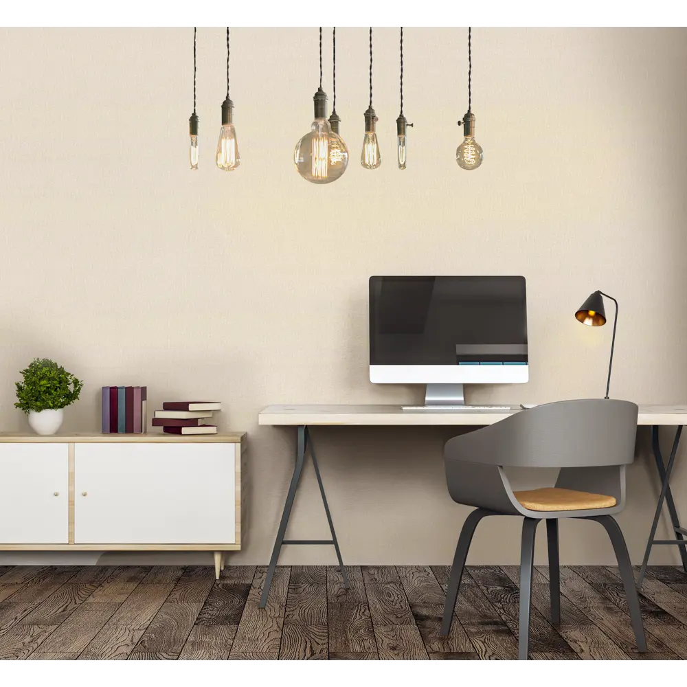 Флизелиновые обои АРТЕКС Монголия бежевые для элегантного интерьера 85364441 STLM-0062230 - Вид №2