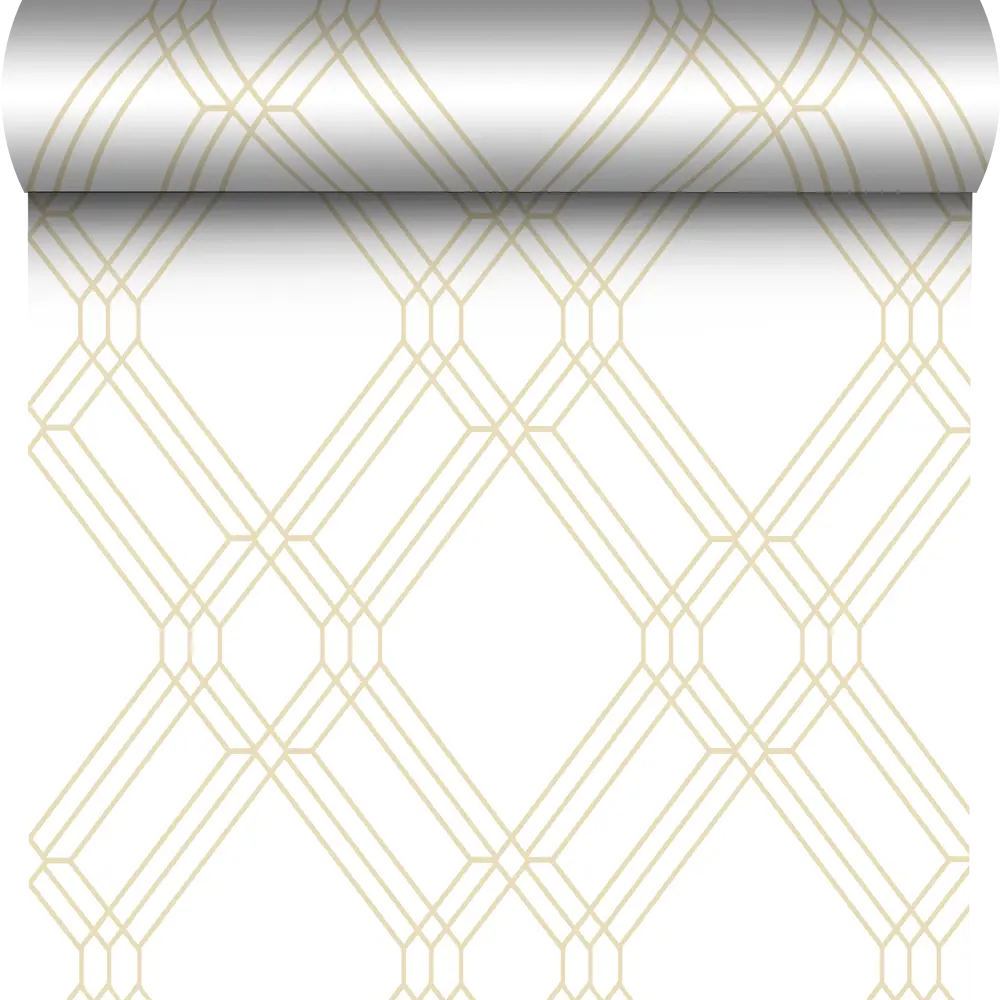 Обои флизелиновые Grandecolife Lattice бежевые 0.53 м 150601 STLM-2066512 - Вид №1