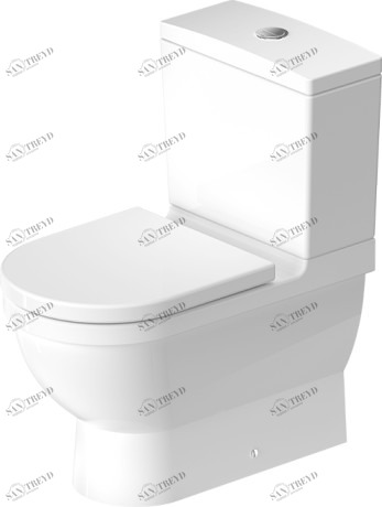 0128092064 Компакт унитаз с бачком Белый Duravit Starck 3 Германия