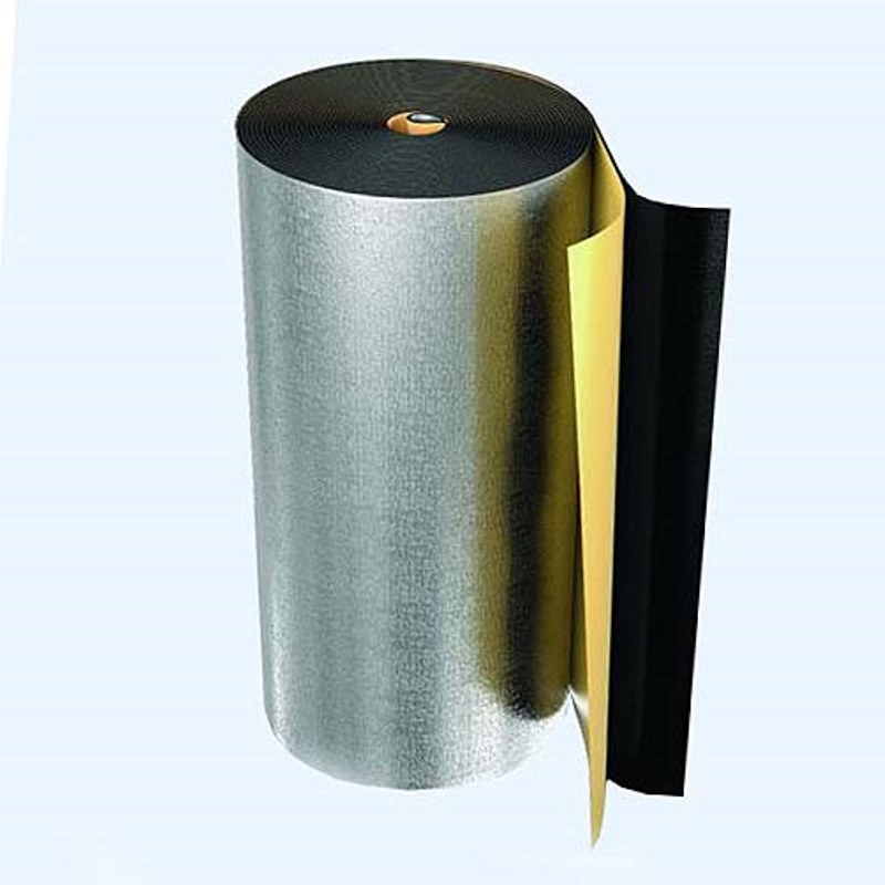 Рулон теплоизоляционный Black Star Duct AL с покрытием алюминиевой фольгой ROLS ISOMARKET 5мм х 1м х 20м EFXR05120BSDUCAL - Вид №4
