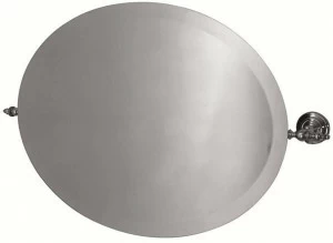 BLEU PROVENCE Наклонное овальное настенное зеркало Specchi in metallo