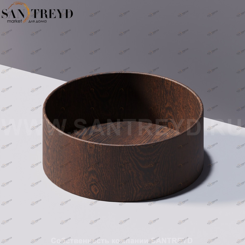 Agape GEMMA Контейнер 20 см под коричневый дуб ACOM252RU