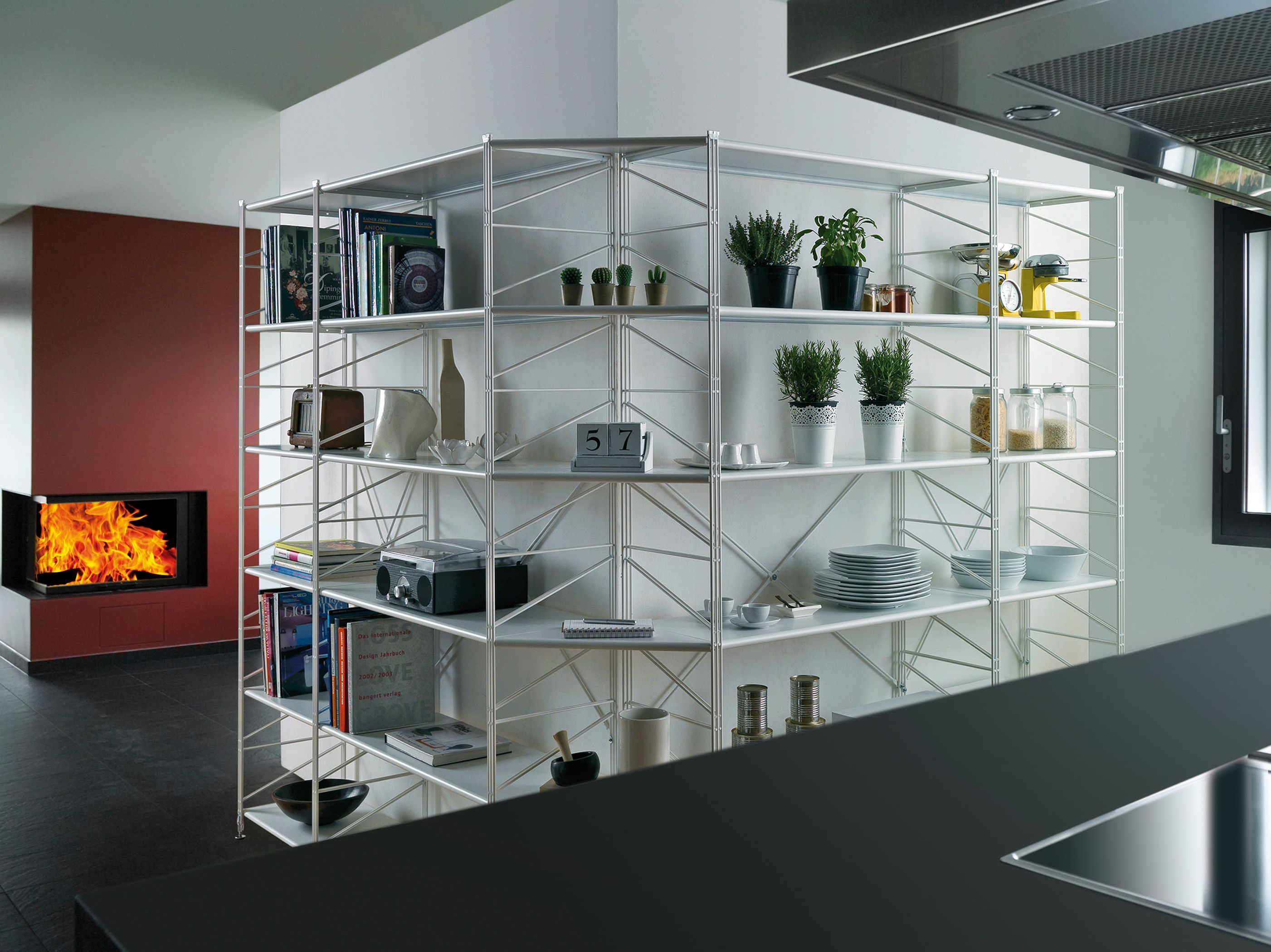 Секционная библиотека Caimi Brevetti Сократ ARCH-00097671 - Вид №3