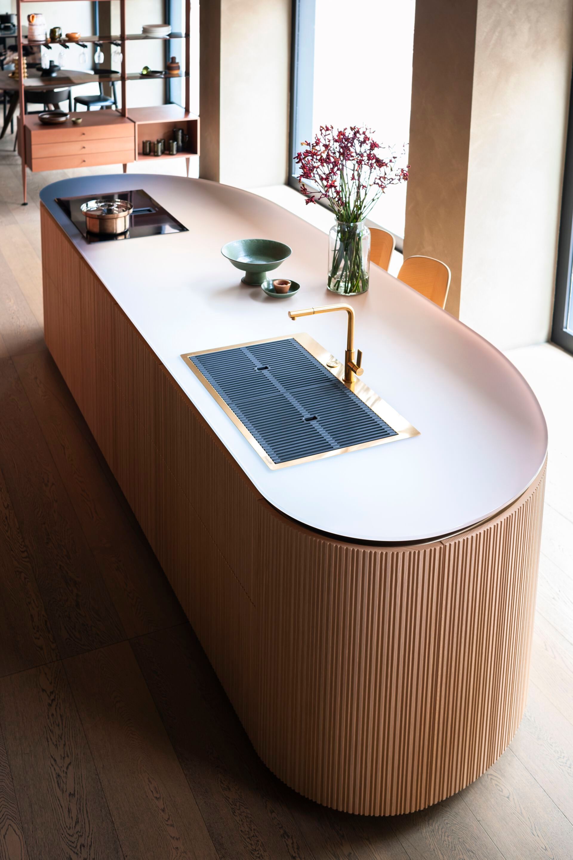 Деревянная секционная кухня Cesar Tangram ARCH-00142576 - Вид №1