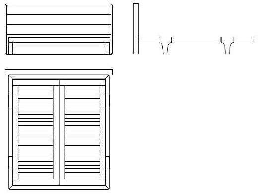 Morelato Двуспальная кровать Malibù Art. 2894/n MALIBU - Вид №2